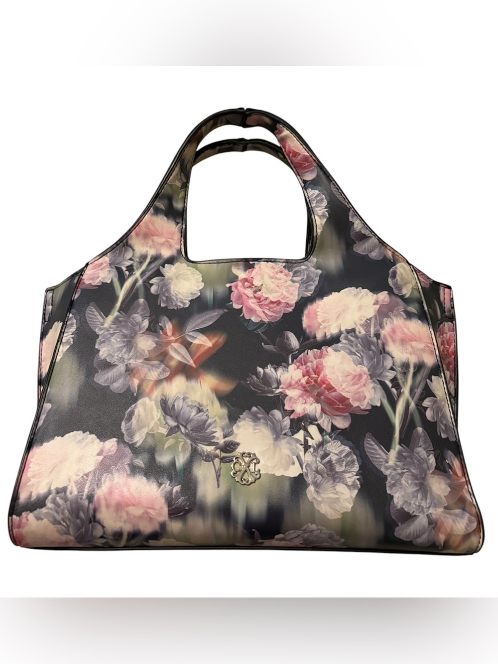 Christian Lacroix floral satchel